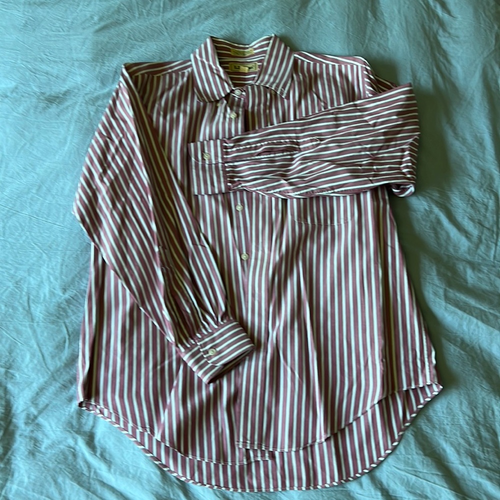 Striped LL Bean button up
